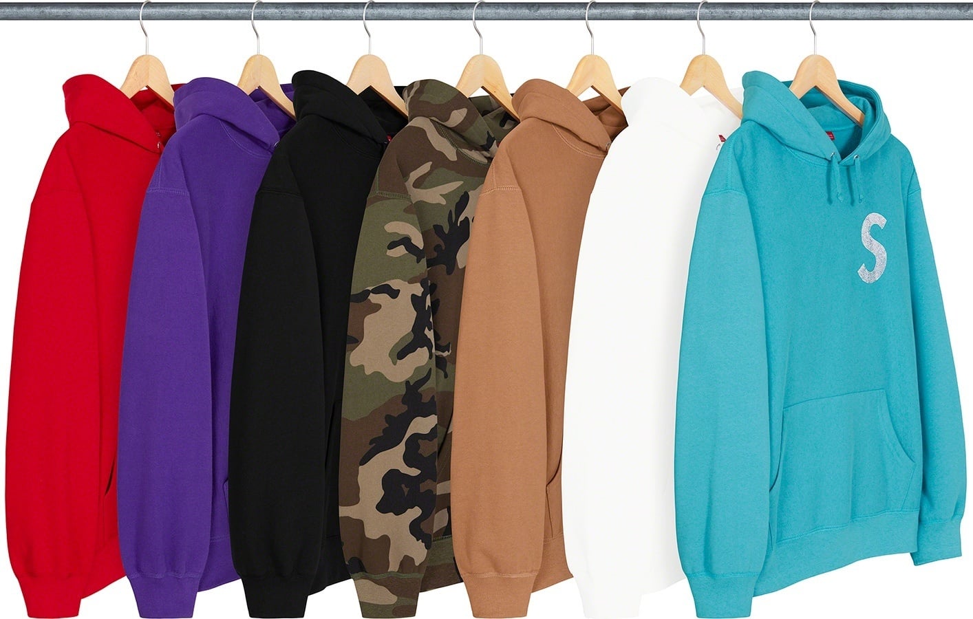 Swarovski® S Logo Hooded Sweatshirt